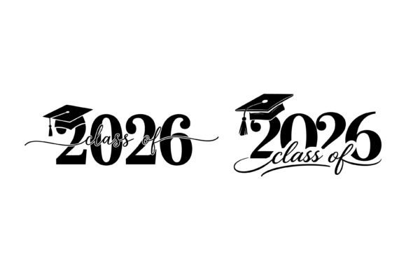 Class of 2026 Script: Graphics for T-Shirt Designs