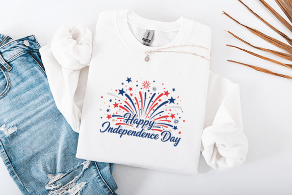 Happy Independence Day SVG: Graphics for T-Shirt Designs