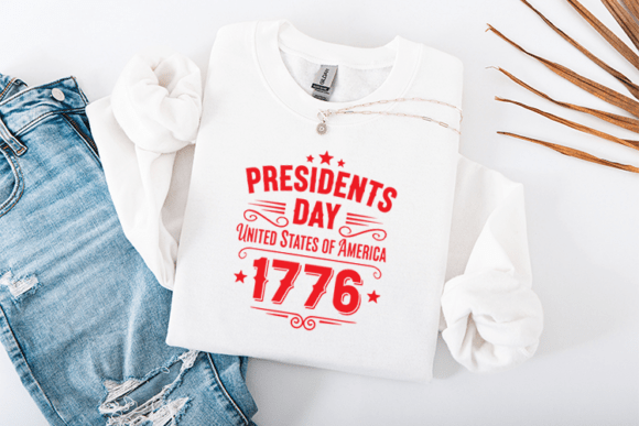 Presidents Day 1776 SVG: Graphics & T-Shirt Designs