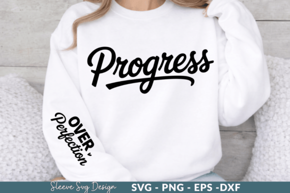 Progress T-Shirt SVG: Graphics for Crafts
