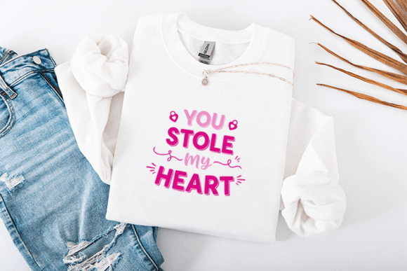 You Stole My Heart SVG: Graphics & T-Shirt Designs